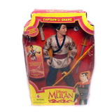 Capitão Li Shang Boneco Mulan Mattel 30cm Disney Anos 90