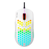 Mouse Gamer Force One Supernova, 20.000 Dpi, Rgb, Usb, Branc