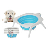 Plato Bowl Cuenco Portable En Altura Viajes Perro Mascotas 