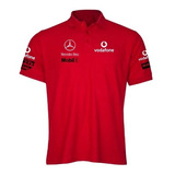 Polera Pique Mercedes  Vodafone F1