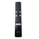 Controle Remoto Para Tv Tcl Android Netflix Youtube 32 Poleg