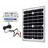 Paneles Solares - Kit De Carga Solar Acopower 12v 20w 5a, Pa