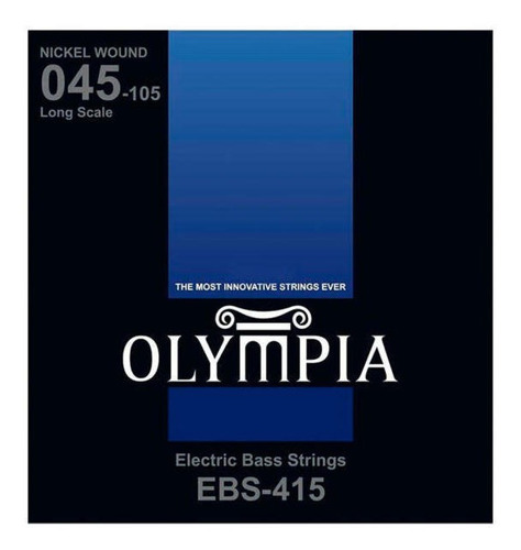 Set De Cuerdas Para Bajo Eléctrico Olympia 45-105 Ebs415