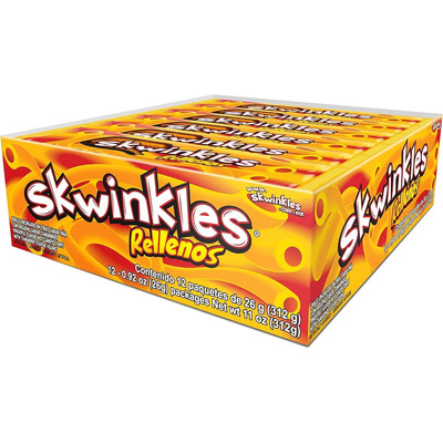 Skwinkles Dulce Relleno Sabor Piña Y Tamarindo Con 12 Pzas | MercadoLibre