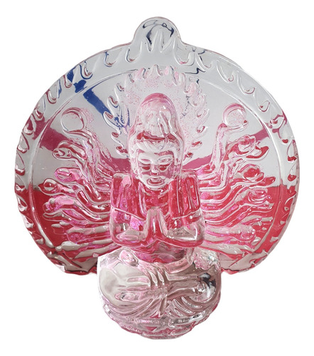 Quanyin Kuanyin  De Cristal - Rosa- Deusa Milagres- Decor