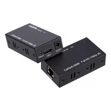 Extensor Video Hdmi Hasta 60 Mts Rj45 Cable Utp Activo