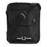 +exclusivo+ Bandolera Morral Fred Perry Traido De Europa !!!