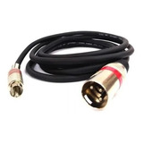  Cabo Xlr Macho 1 Rca Macho 5 Metros