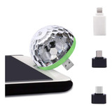 Luces Usb Para Fiesta, Mini Bola De Discoteca, Bola Mgica Co