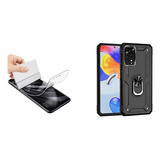 Funda Anillo + Hidrogel Compatible Con Redmi Note 11 Pro 5g