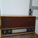 Rádio Antigo De Madeira Frahm Trans-luz Ll. 