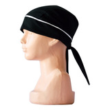 Gorro Negro Chef Tipo   Paliacate