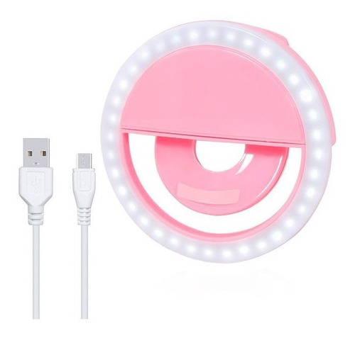 Mini Aro De Luz Led Selfie Portatil