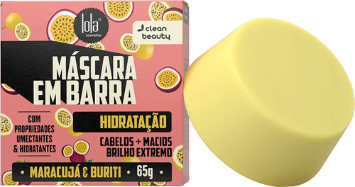 Máscara Em Barra Hidratação 65g Lola Cosmetics