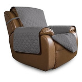 Funda Sillón Reclinable De 27-29 Pulgadas, Gris/gris