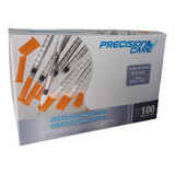 Jeringa 0.5 Ml Aguja 31g X 8mm Precision Care - Caja X 100 U