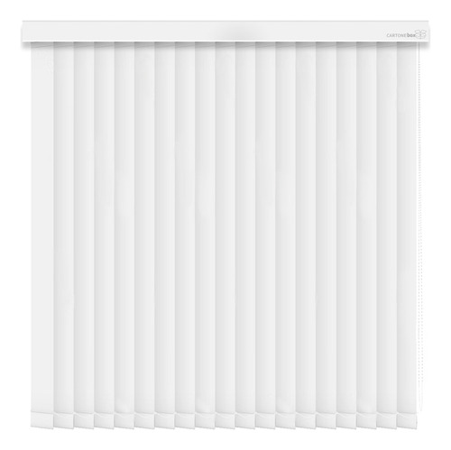 Persiana Vertical Pvc Cortina 97x98 Cm Sob Medida 98x97