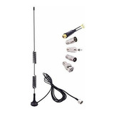 Antena Fm Universal Base Magnética 75 Ohmios Tornillo ...