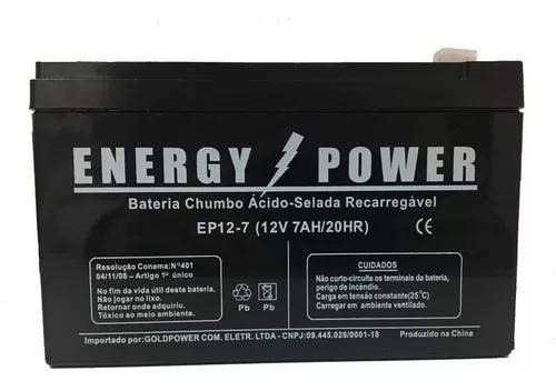 Bateria Selada Para Nobreak 12-7ah Energ Power