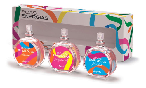 Estojo Boas Energias 3x25 Ml -  Jequiti