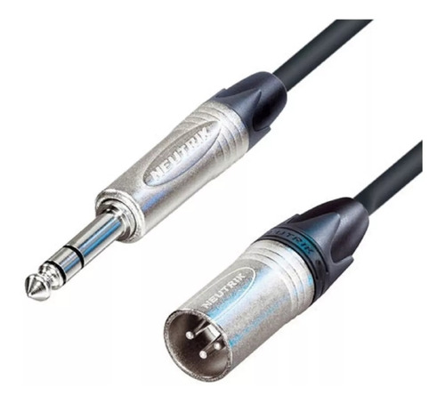 Cable Xlr Macho A Plug 6.3 Balanceado Neutrik 20 Mts