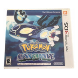 Pokémon Alpha Saphire Nintendo 3 Ds