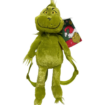 Peluche Grinch Back Pack A Espaldas Correas Dr Seuss Premium | MercadoLibre