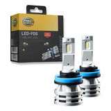 Hella Focos Led Retrofit H11 Plug&play 200% + Luz 6500k Lupa