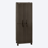 Closet Armario Gabinete Grande Apariencia Rattan Resistente