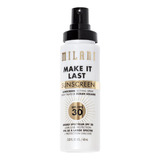 Milani Make It Last Sunscreen Setting Spray Con Spf30 Primer Tono Del Primer Light