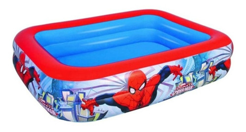 Piscina Inflable Infantil Rectangular Spider Man Bestway