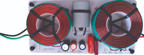   Divisor De Frequência Sub.120 Hz 1 Via 1000w 8 Ohms