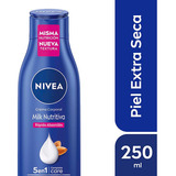 Crema Corporal Nivea Milk Nutritiva 5 En 1 250 Ml Nivea