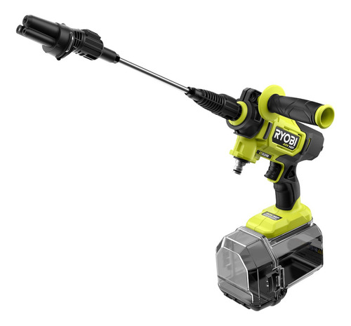 Hidrolavadora Inal. Ryobi 40v, 600 Psi, Incl Bat Y Carg Color Verde Lima