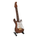 Instrumento Musical Modelo De Guitarra Eléctrica En Miniatur