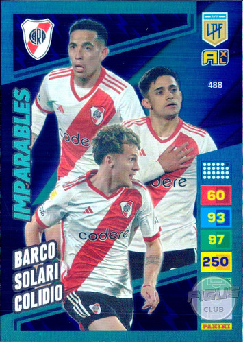 Carta Adrenalyn 2023 #488 Imparables River Plate 