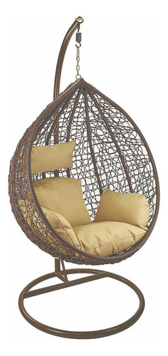 Silla Colgante De Rattan Martina