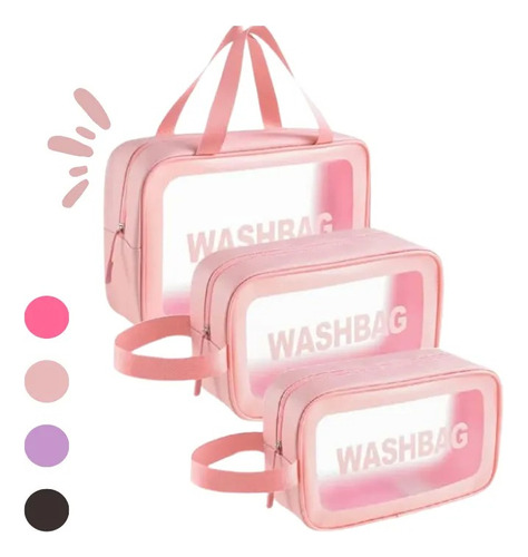 Cosmetiquera Lavable Wash Bag Grande