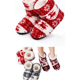 Pack 3 Bota Pantufla Invierno  Mujer Y Niñas