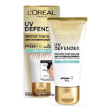 L'oréal Paris Protector Solar Fps50+ Uv Defender Anti Brillo