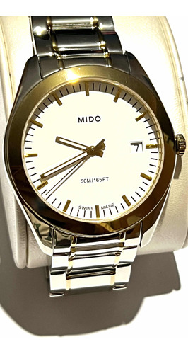 Reloj Mido Madison De Cuarzo Para Caballero (m012410a)