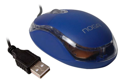 Mouse Noga Ng611 Optico Usb 2.0 800dpi Tres Botones + Scroll