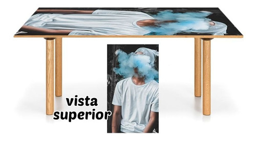 Vinilo Para Mesa Vaporizador Electronico Usb Humo Vini M1