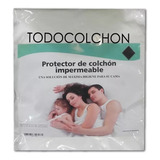 Cubre Colchón Impermeable 1 Plaza  Ajustable Hasta 30cm Alto