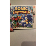 Sonic Lost World Sellado 3ds