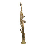 Saxofon Soprano Tonalidad Bb Llave De F# Wesner Sss1000-g