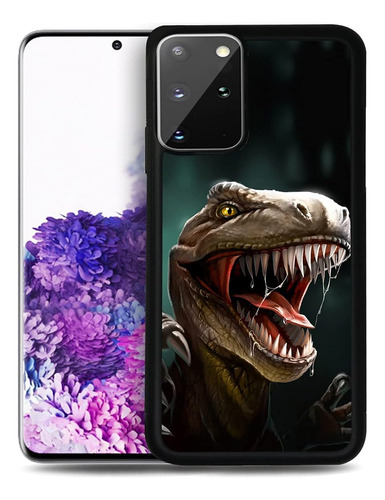 Funda Diseno Dinosaurio Hd Tpu Para Samsung Galaxy A12