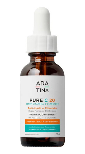 Pure C 20 Sérum Clareador Anti-idade Com Vitamina C - 30ml