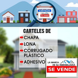 Carteles Para Inmobiliarias Vende, Alquila Diseños Sin Cargo