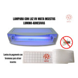 Trampa Atrapa Moscas Lámpara Luz Uv Con Envío Gratis